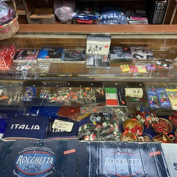 Sanremo Italian Import - a display case full of merchandise - Grocery Near Me - Totowa, New Jersey