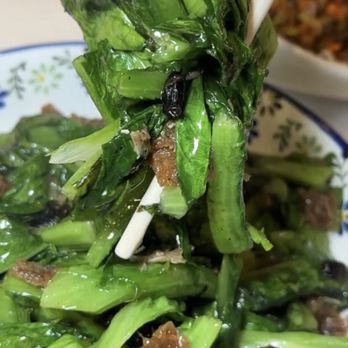 Shanghai Wonderful Restaurant - Black bean and dried fish stir fried A-choi veggies - Chinese Near Me - Richmond, British Columbia Shanghai Wonderful Restaurant - Black bean and dried fish stir fried A-choi veggies - Chinese Near Me - Richmond, British Columbia