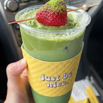 La La Land - Keith Lee Matcha Latte - Cafes Near Me - Plano, Texas La La Land - Keith Lee Matcha Latte - Cafes Near Me - Plano, Texas