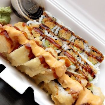 Sushi Cafe - Sweet potato roll and Fried Chicken Roll - Sushi Bars Near Me - Burlington, Massachusetts