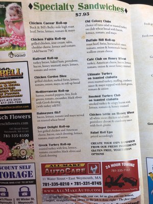 Menu photo 6 Ma Reilly's Weymouth, MA