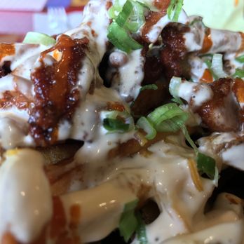 Bumblebee's KBBQ and Grill - Close up of the K-Pop fries. - Korean Near Me - Provo, Utah