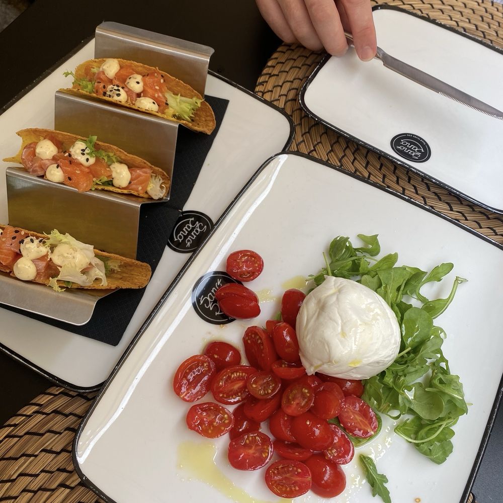Sano Sano - Salmon tacos and caprese - Italian Near Me - Naples, NA