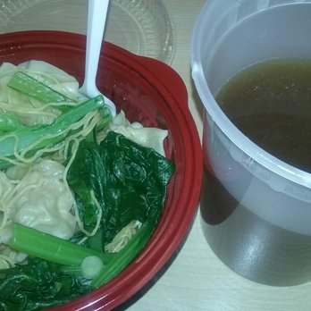 Fairwood Cafe - Wonton Noodle Soup Without Broth - Wontons, Noodles & Vegetables Alongside Broth - Hong Kong Style Cafe Near Me - Newark, California Fairwood Cafe - Wonton Noodle Soup Without Broth - Wontons, Noodles & Vegetables Alongside Broth - Hong Kong Style Cafe Near Me - Newark, California