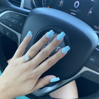 Tammy Nails - Every nail is a different shape, I  paid $45 - Nail Salons Near Me - Lake Havasu City, Arizona