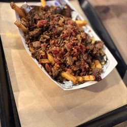 I Smell Bacon - Cowboy French Fries with brisket and bacon