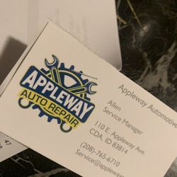 Appleway Auto Repair  - Definitely the guy to work with