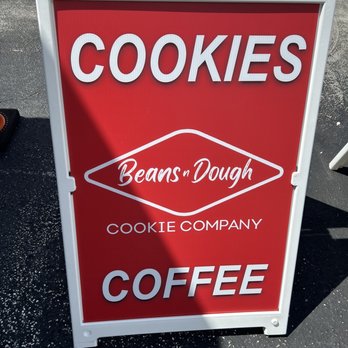 Beans n Dough Cookie - Sign out front. You can't miss it. - Cafes Near Me - Oakland Park, Florida Beans n Dough Cookie - Sign out front. You can't miss it. - Cafes Near Me - Oakland Park, Florida
