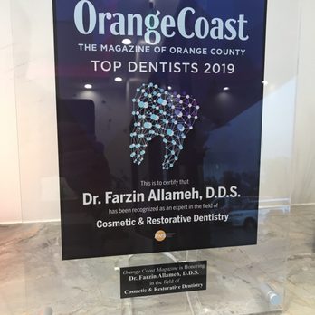 Ocean Hills Dentistry - Two years running! Dr. Allameh is on the top dentists list for OC! It makes lots of sense to me as a faithful guest! - Cosmetic Dentists Near Me - Newport Beach, California Ocean Hills Dentistry - Two years running! Dr. Allameh is on the top dentists list for OC! It makes lots of sense to me as a faithful guest! - Cosmetic Dentists Near Me - Newport Beach, California