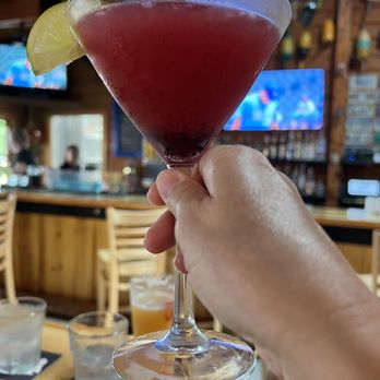 The Pickled Wrinkle - Maine Blueberry Cosmo - Pubs Near Me - Birch Harbor, Maine