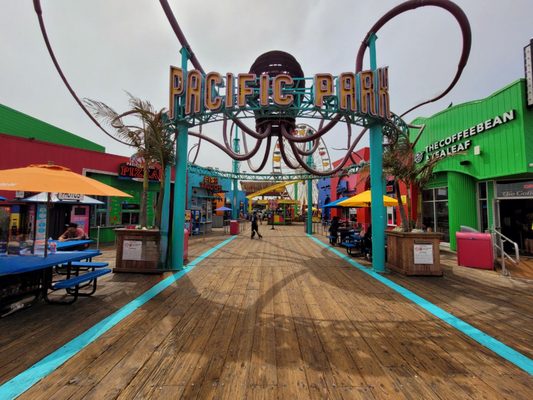 Pacific Park on the Santa Monica Pier by null