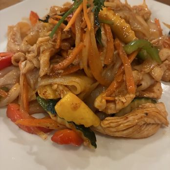 Bhan Thai - Mount Laurel - Pad Kee Mao (Drunken Noodle) - Thai Near Me - Mount Laurel, New Jersey Bhan Thai - Mount Laurel - Pad Kee Mao (Drunken Noodle) - Thai Near Me - Mount Laurel, New Jersey