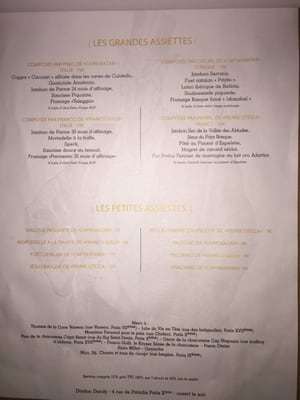 Menu photo 3 Dindon Dandy Paris, 75 Menu photo 3 Dindon Dandy Paris, 75