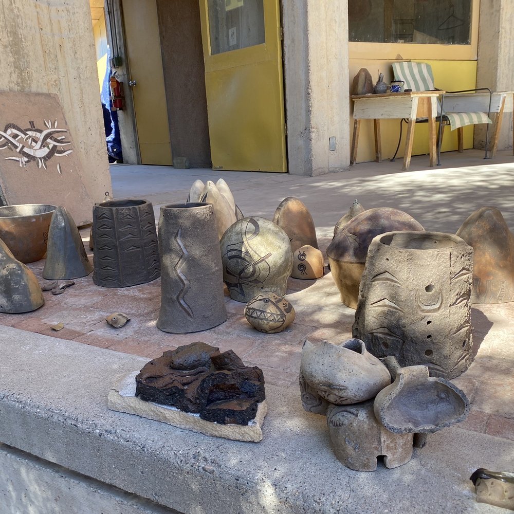 Arcosanti - Ceramic bells awaiting assembly - Tours Near Me - Mayer, Arizona