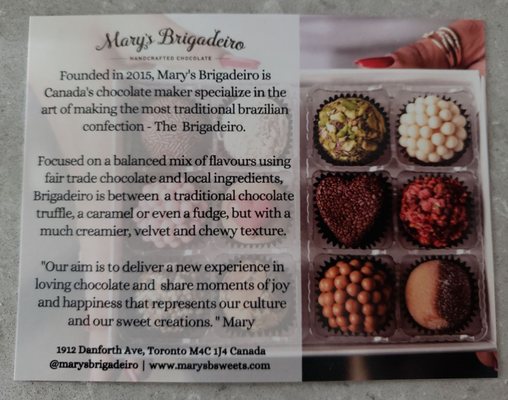 Mary's Brigadeiro by null