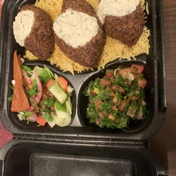 Mejana Mediterranean Grille - Kibbeh Platter - Mediterranean Near Me - Orlando, Florida Mejana Mediterranean Grille - Kibbeh Platter - Mediterranean Near Me - Orlando, Florida