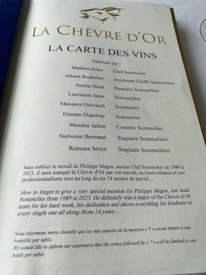 Menu photo 4 La Chèvre d'Or Èze, 06