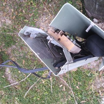 Frontier Internet - Telephone box in alley behind the house where Frontier service has gone dead. - Telecommunications Near Me