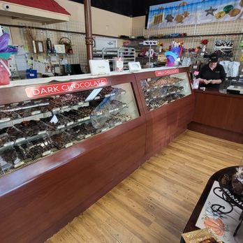 Angell and Phelps - Front counter - Chocolatiers & Shops Near Me - Daytona Beach, Florida Angell and Phelps - Front counter - Chocolatiers & Shops Near Me - Daytona Beach, Florida