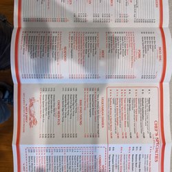 China Wok - Menu
