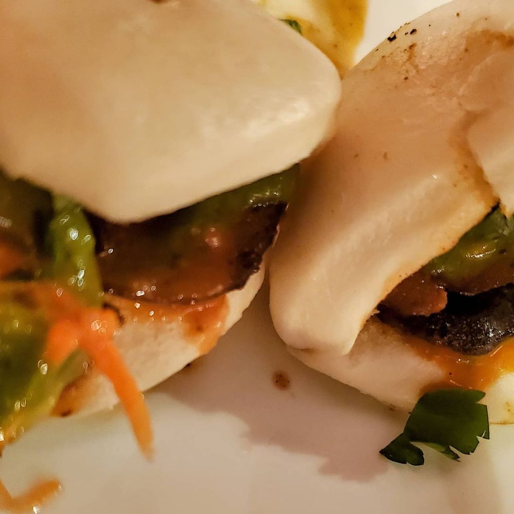 The Fiction Kitchen - Bao Buns with house made seitan - Vegan Near Me - Raleigh, North Carolina The Fiction Kitchen - Bao Buns with house made seitan - Vegan Near Me - Raleigh, North Carolina