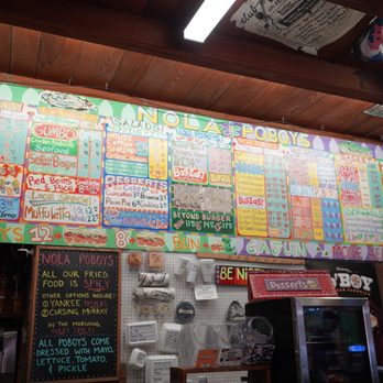 NOLA Poboys - Menu - Seafood Near Me - New Orleans, Louisiana NOLA Poboys - Menu - Seafood Near Me - New Orleans, Louisiana