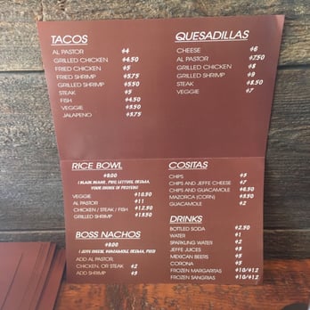 El Jeffe - Menu - New Mexican Cuisine Near Me - Brooklyn, New York El Jeffe - Menu - New Mexican Cuisine Near Me - Brooklyn, New York