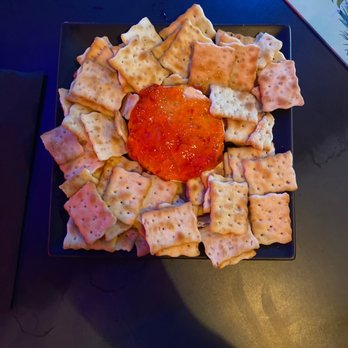 The Argonaut Bar and Lounge - Cheese and crackers roasted red peppers - Lounges Near Me - Tavares, Florida The Argonaut Bar and Lounge - Cheese and crackers roasted red peppers - Lounges Near Me - Tavares, Florida