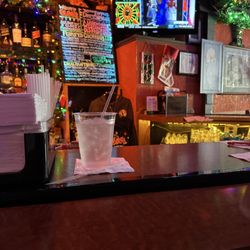 Cleo's Brown Beam Tavern - Bar partial area with drink specials