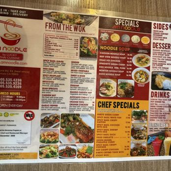 AM Noodle - Menu - Thai Near Me - Ventura, California AM Noodle - Menu - Thai Near Me - Ventura, California