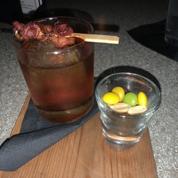 Black Marlin - Hudson small batch Manhattan. - Seafood Near Me - Stuart, Florida