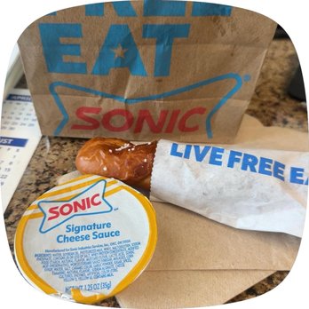 Sonic - Pretzel w/cheese dip - Burgers Near Me - Kapolei, Hawaii
