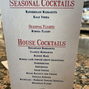 The Monument Café - Menu - American Near Me - Georgetown, Texas