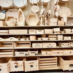 Hobby Lobby - 5/27/25 - unfinished wooden boxes and projects