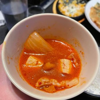 BBQ Arirang - Kimchi Stew - complimentary with order of 2 or more servings of meat - Korean Near Me - Lynnwood, Washington BBQ Arirang - Kimchi Stew - complimentary with order of 2 or more servings of meat - Korean Near Me - Lynnwood, Washington