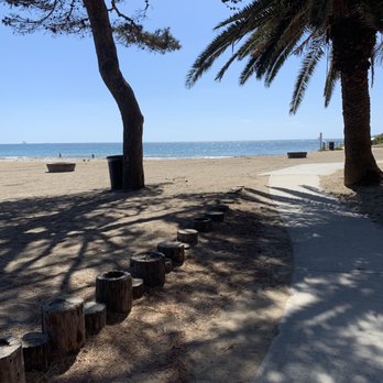 Cabrillo Beach - Walkway on Cabrillo Beach - Beaches Near Me - San Pedro, California