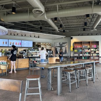 Starbucks - the interior of a starbucks coffee shop - Coffee & Tea Near Me - Cypress, California