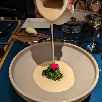 Miro Kaimuki - Miso cauliflower soup - Asian Fusion Near Me - Honolulu, Hawaii Miro Kaimuki - Miso cauliflower soup - Asian Fusion Near Me - Honolulu, Hawaii