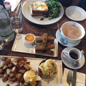 Le Garage - Eggs Benedict, Croque Madane - French Near Me - Sausalito, California