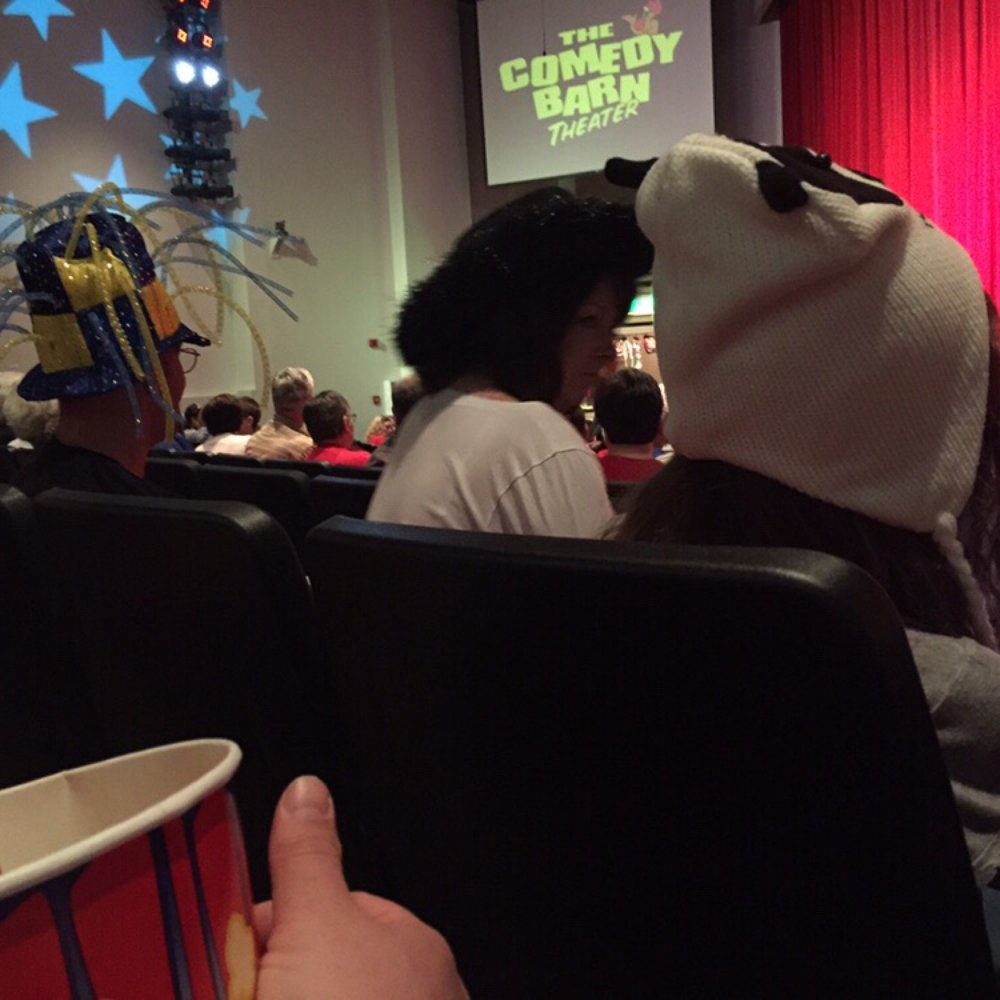 The Comedy Barn Theater - Yup...more hats. And the staff didn't care. - Performing Arts Near Me - Pigeon Forge, Tennessee The Comedy Barn Theater - Yup...more hats. And the staff didn't care. - Performing Arts Near Me - Pigeon Forge, Tennessee