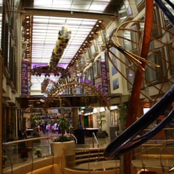 Blue Sea Vacations - Explorer of the Seas getting prepped for NYE celebration