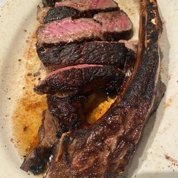 Rails Steakhouse - Tomahawk Ribeye - Steakhouses Near Me - Towaco, New Jersey