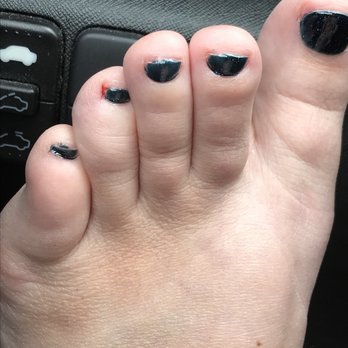 Cali Nails and Spa - Cut and sloppy work - Nail Salons Near Me - Vacaville, California