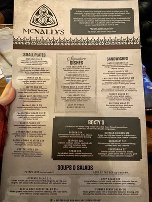 Menu photo 4 McNally's Irish Pub St. Charles, IL