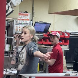 Sasha flipping us off.