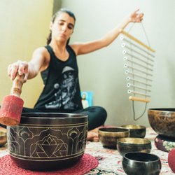 Yoga Circle Downtown - Sound Bath's with Rita and Knekoh are always just what we need. Join us on the Soltice's and the Equinox's