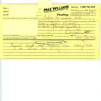 Mike Williams Plumbing, Heating, Air Conditioning & Sewer - Plumbing Near Me - Champaign, Illinois