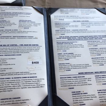 Solomon's Landing - Food menu - Seafood Near Me - Cabo San Lucas, BCS Solomon's Landing - Food menu - Seafood Near Me - Cabo San Lucas, BCS