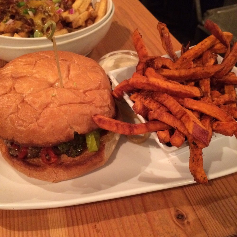 Uneeda Burger - Philly smash and sweet potato fries - Burgers Near Me - Seattle, Washington Uneeda Burger - Philly smash and sweet potato fries - Burgers Near Me - Seattle, Washington