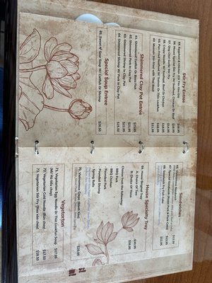 Menu photo 1 Sam Pho Wahiawa, HI